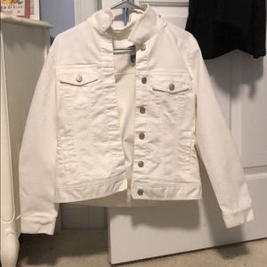 White Jean Jacket